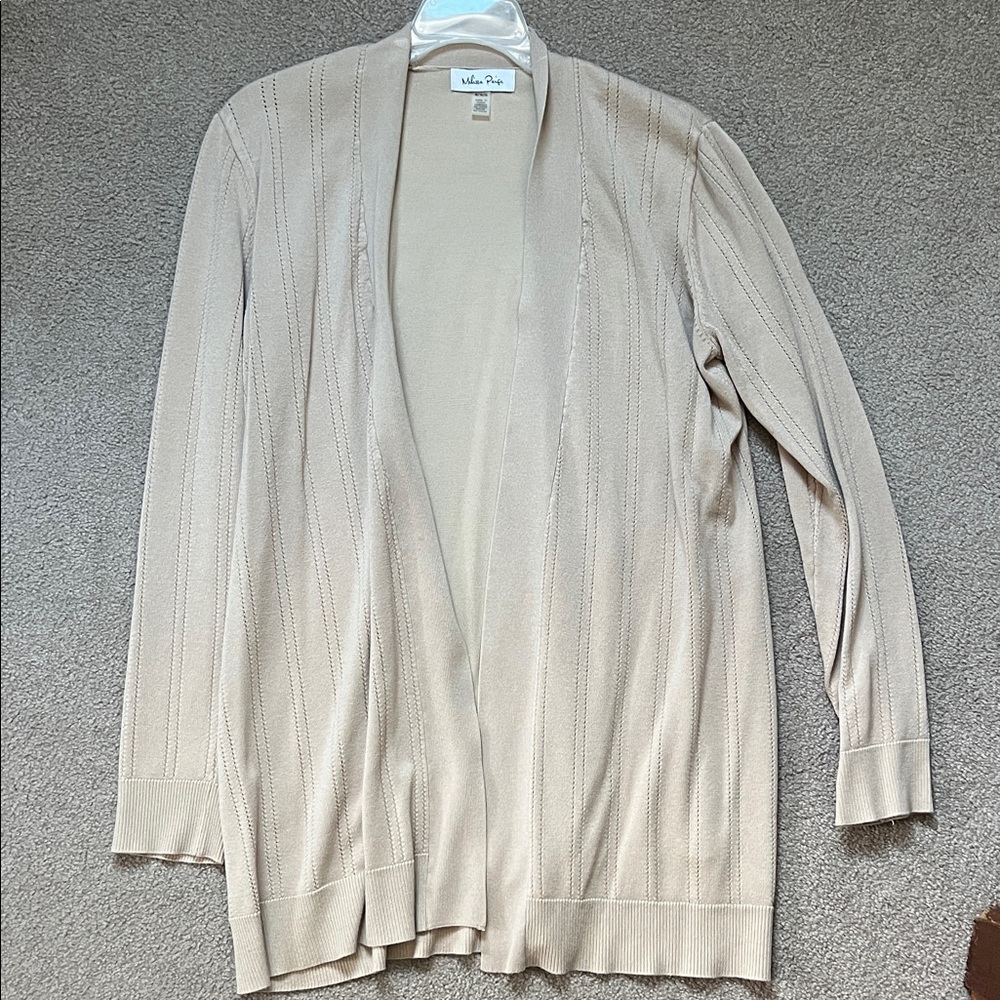 Melissa Paige Light Tan Women's Cardigan